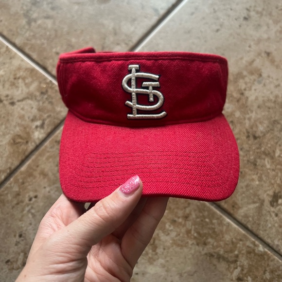 MLB Other - St. Louis Cardinals‎ MLB Red Adjustable Visor OS
